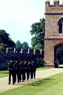 Buglers at Service of commemorating 1944