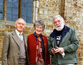 David Bellamy with Lord and Lady Saye 