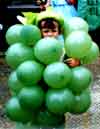 Balloon entry to Fancy Dress parade
