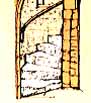 Why is a spiral staircase a defensive weapon?