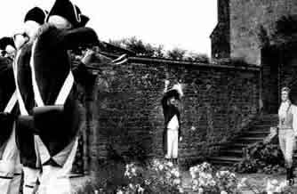 An execution in the Ladies Garden!